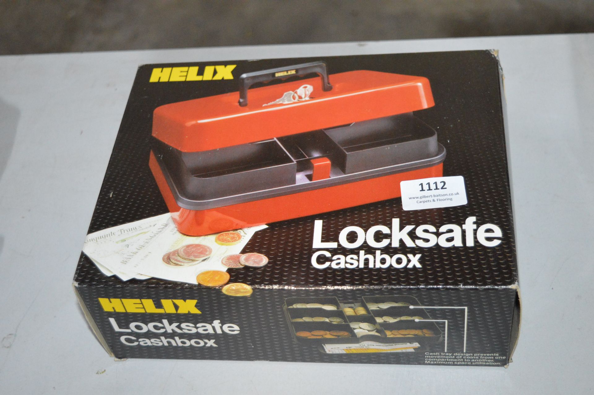 Helix Lock Safe Cashbox with Key