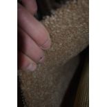 4m wide Roll of Light Brown Carpet