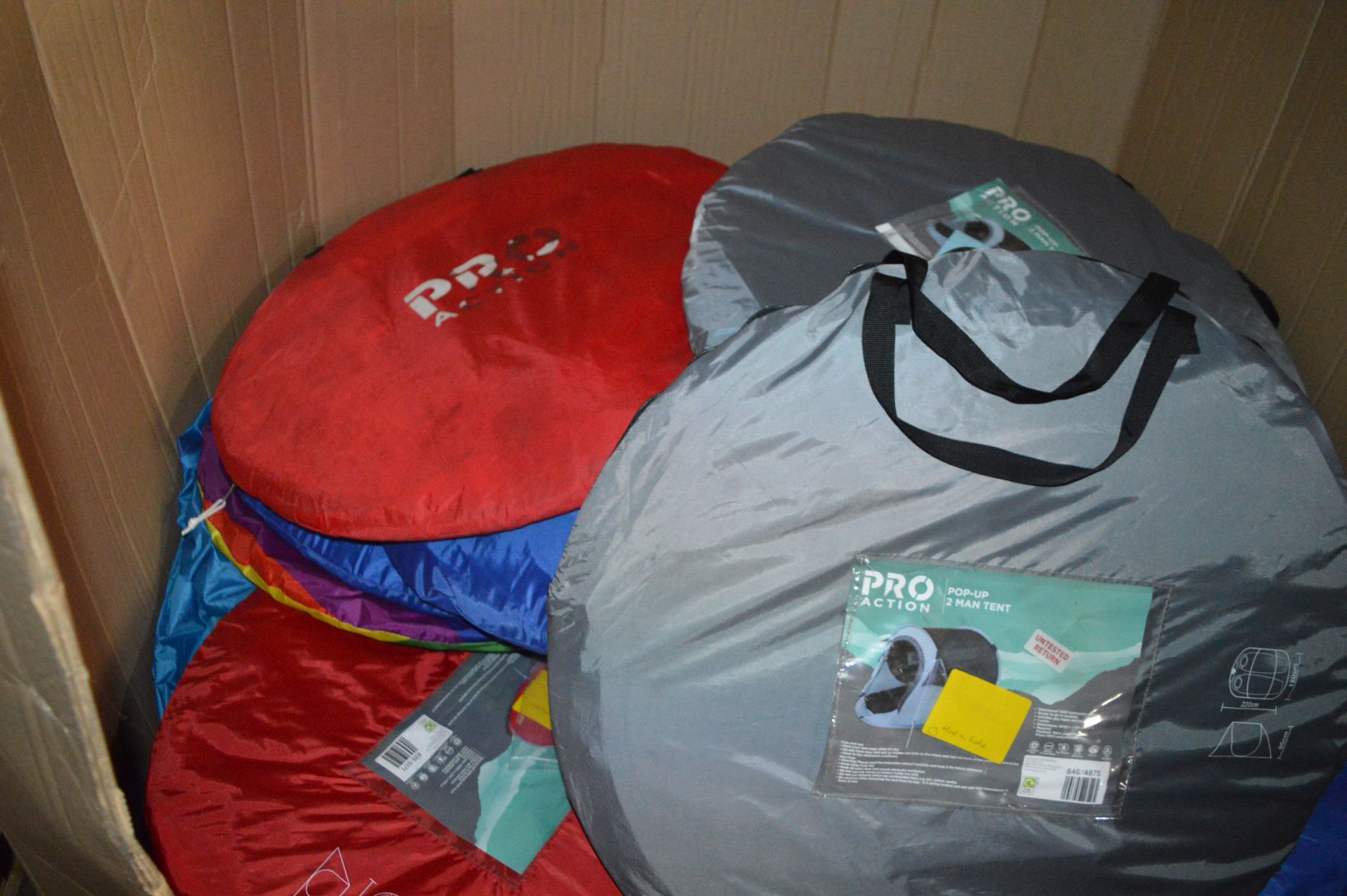 Pallet Containing a Quantity of Tents Including Pro Action Pop Up Two-Man, etc. (salvage) - Image 2 of 2