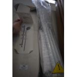 Shower Head Kit and Two Shower Curtain & Head Sets