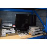 Assortment of Video Players, DVD Players, Smart Boxes, etc.
