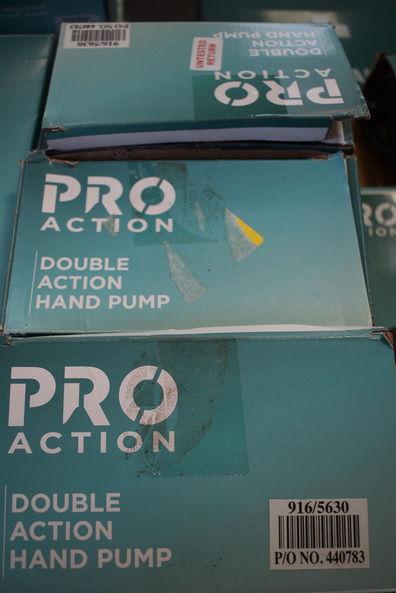 Three Pro Action Double Action Hand Pumps - Bild 2 aus 2