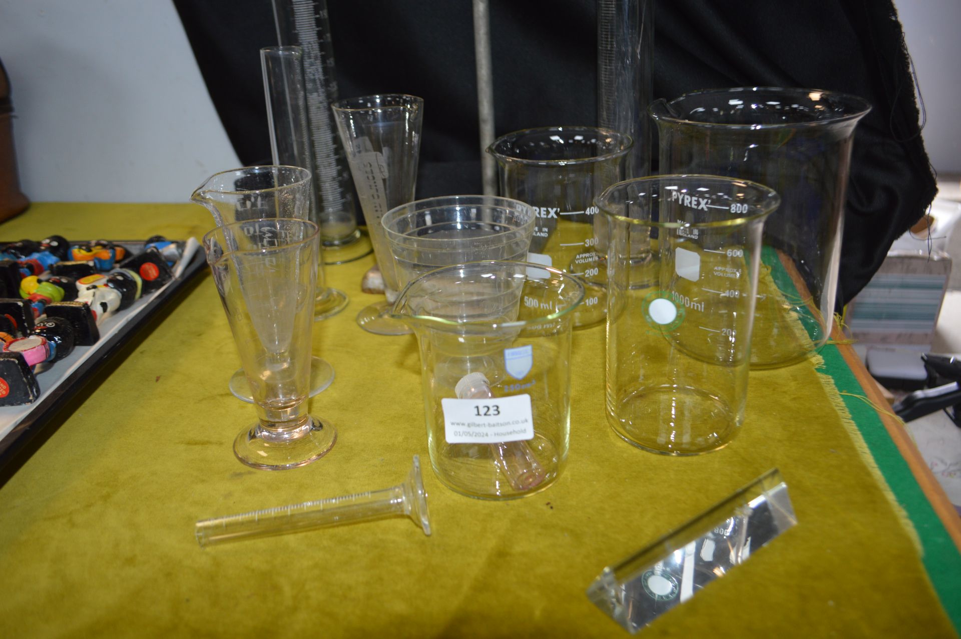 Chemistry Stand, Beakers, etc. - Image 2 of 2