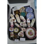 Decorative Pottery Ornaments Including Spode and L