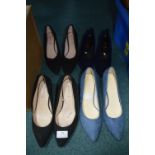 Four Pairs Lady's Shoes (assorted sizes)