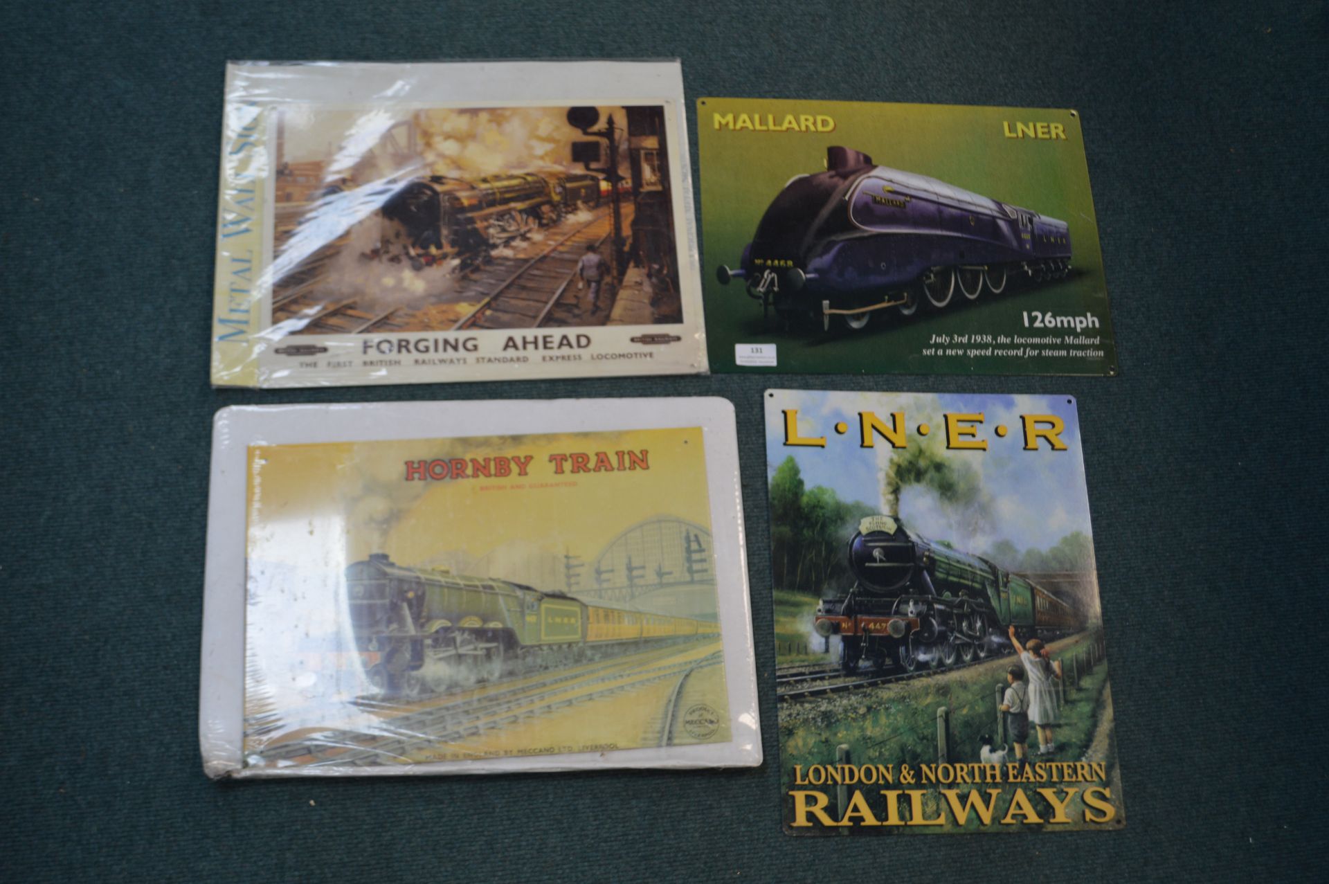 Four Reproduction Railway Signs