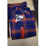 *Grayers Heritage Flannels Blue & Terracotta Check Shirt Size: M