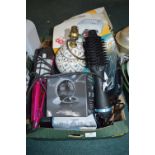 Electrical Items Including Lamps, Hair Stylers, et