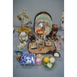 Decorative Pottery Items Including Royal Doulton e