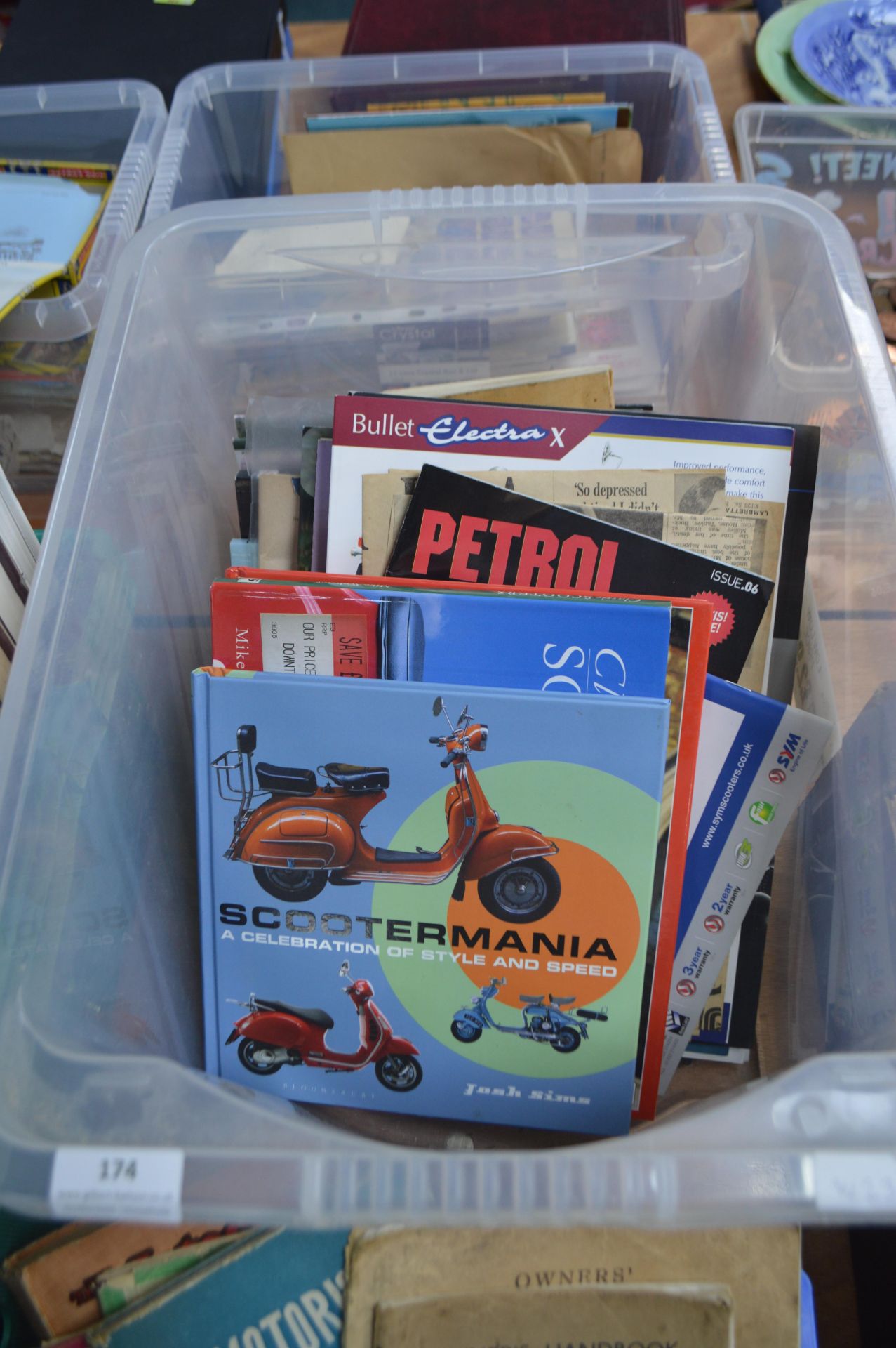 Scooter Books and Catalogues, etc.