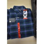 *Grayers Heritage Flannels Blue & Green Check Shirt Size: M