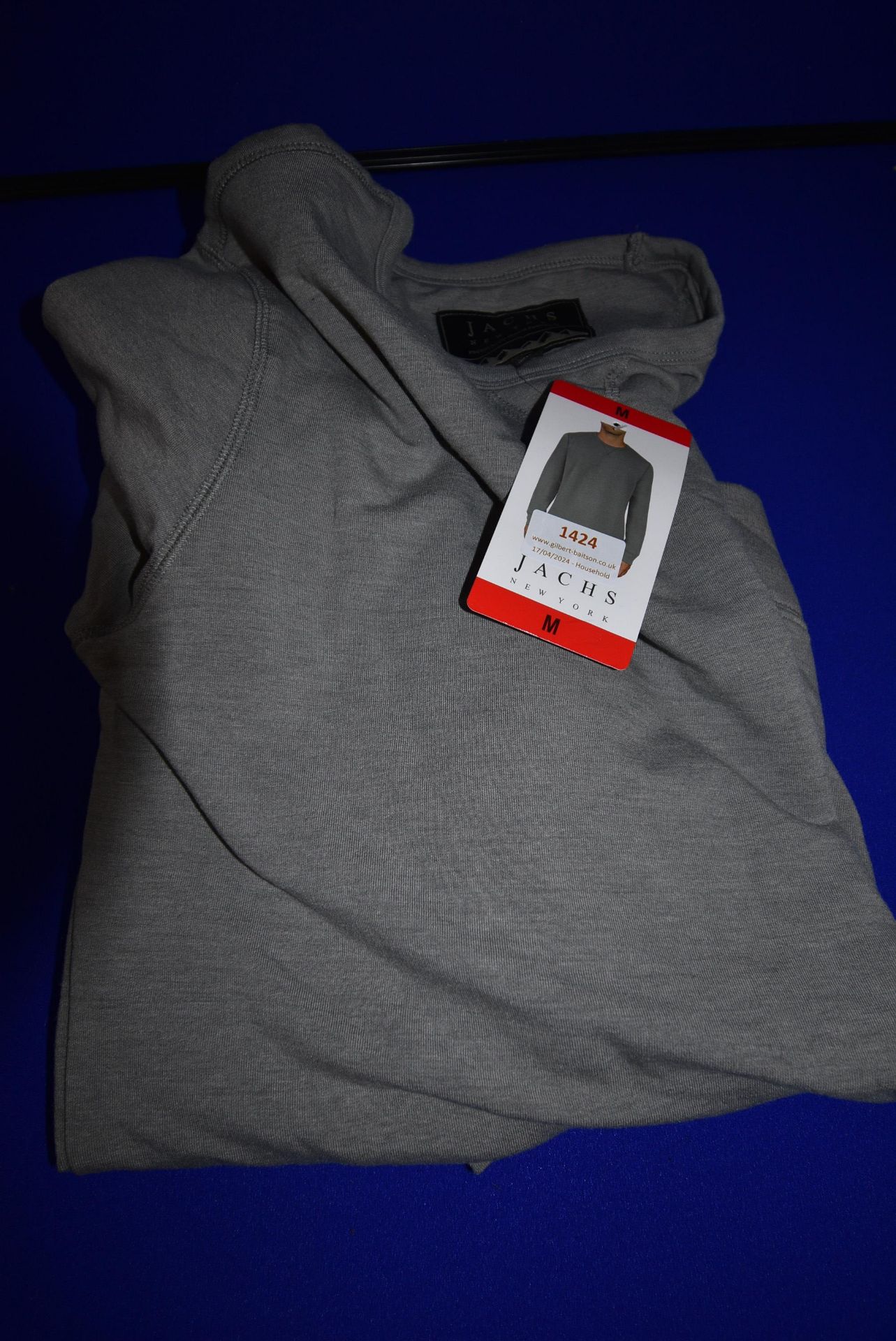 *Jachs of New York Grey Long Sleeve Top Size: M