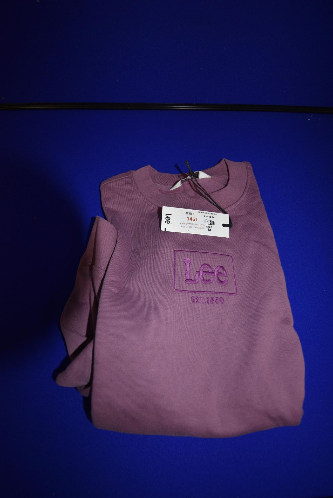 *Lee Long Sleeve Top in Plum Size: M