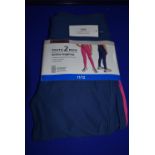 Mondetta Youth 2pk Active Leggings Size: 11-12 years