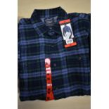 *Grayers Heritage Flannels Blue & Green Check Shirt Size: M