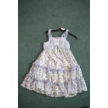 Joanna Michelle Girl's Floral Summer Dress Size: 1