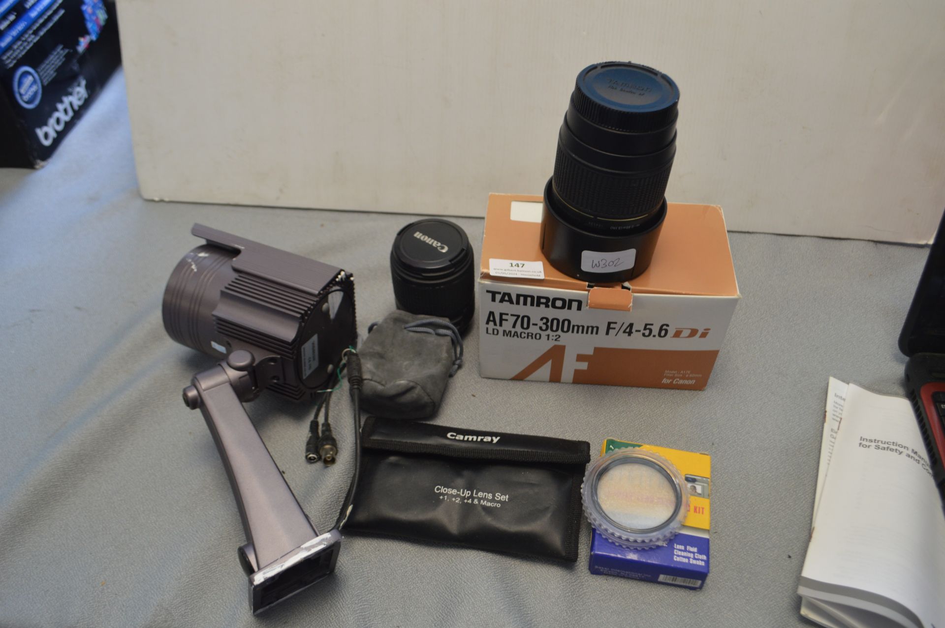 Tamron AF70 Macro Camera Lens, Canon Zoom Lens, Se