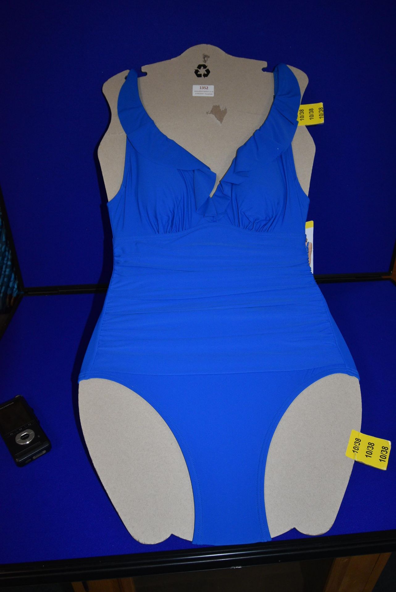 *DKNY Lady’s Blue Swimsuit Size: 10