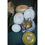 Vintage Enamel Cookware etc.