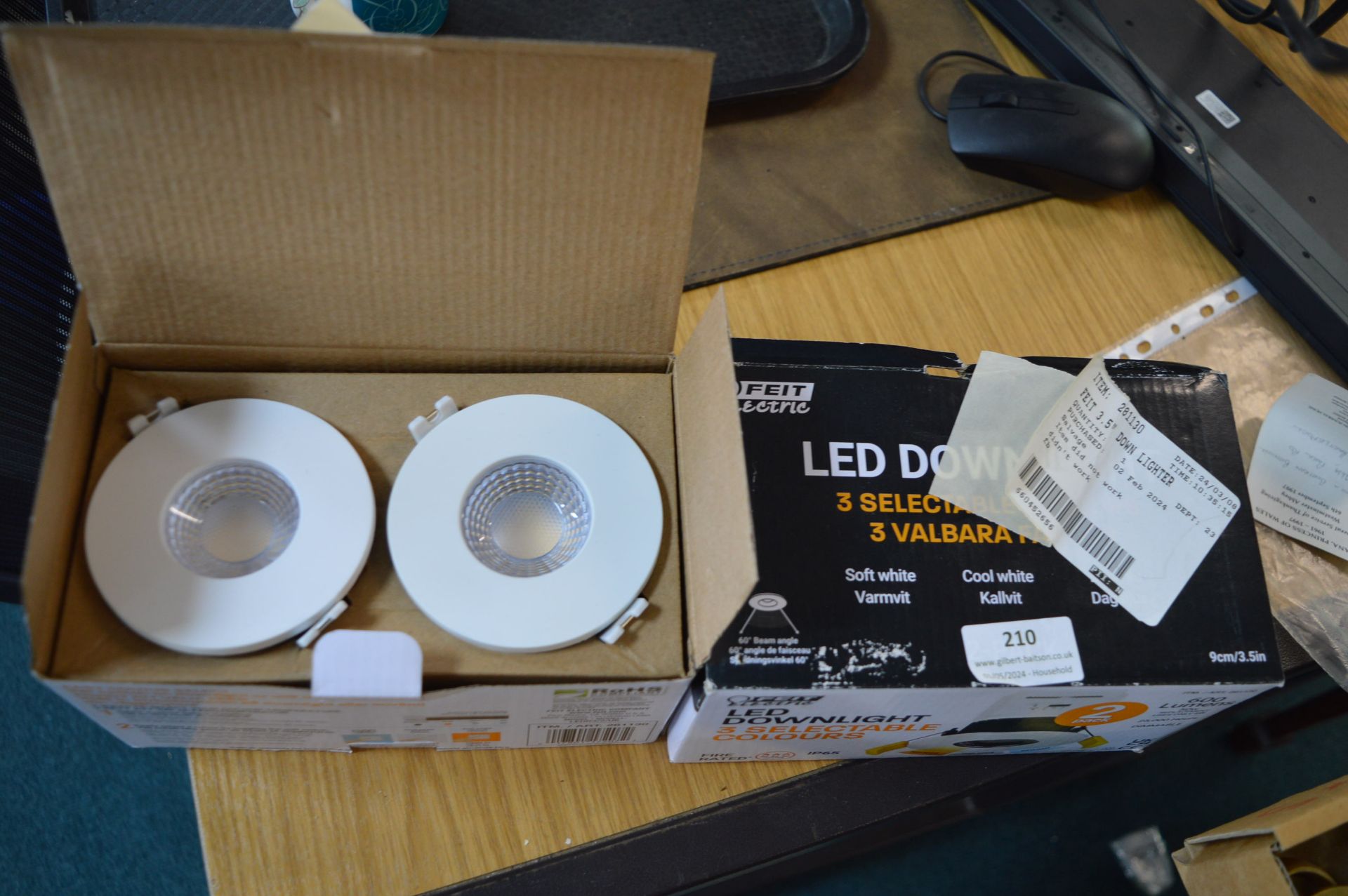 *Four Feit LED Downlights