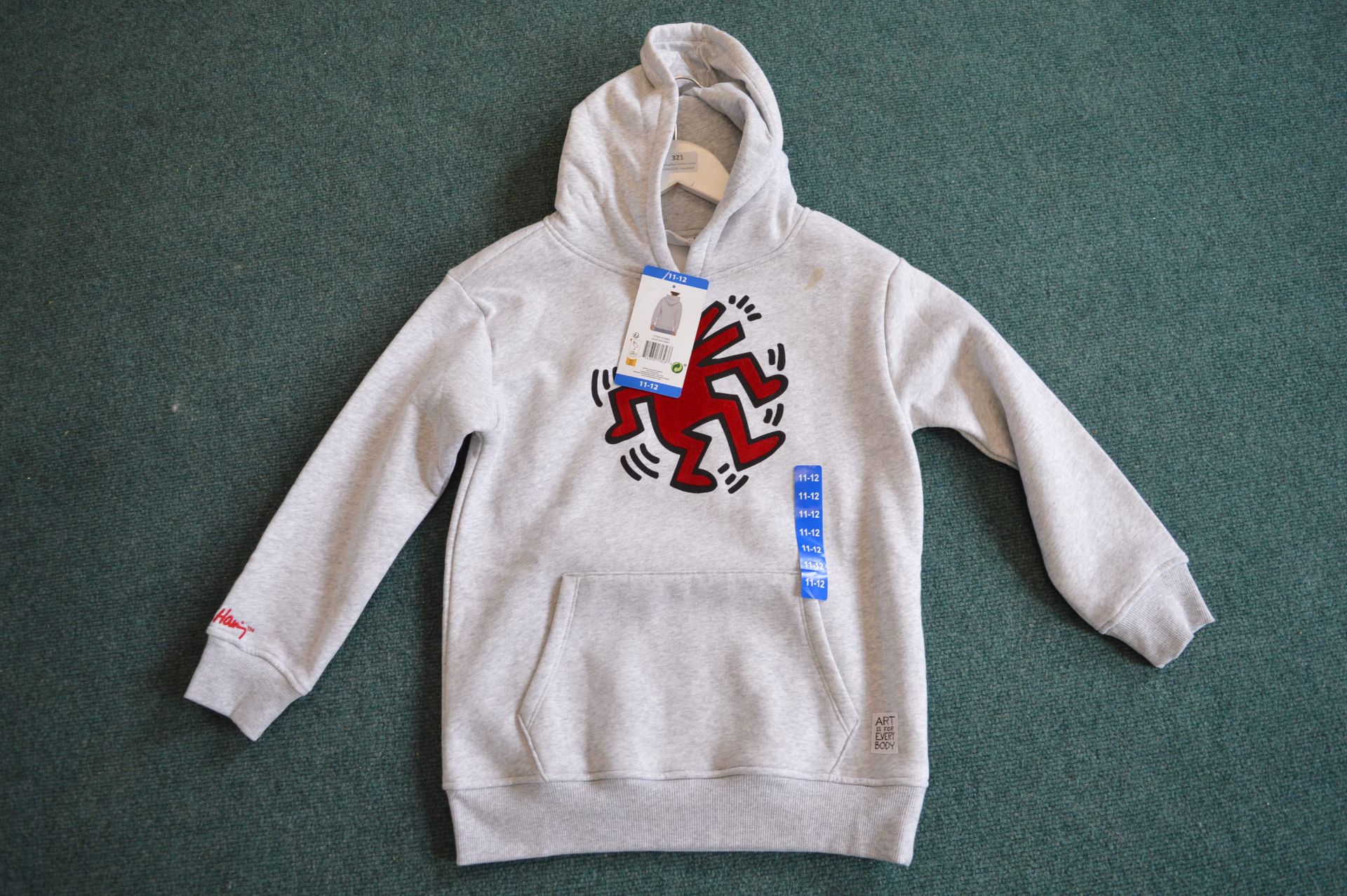 Keith Herring Youth's Hoodie Size: 11-12 years