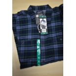 *Grayers Heritage Flannels Blue & Green Check Shirt Size: XL