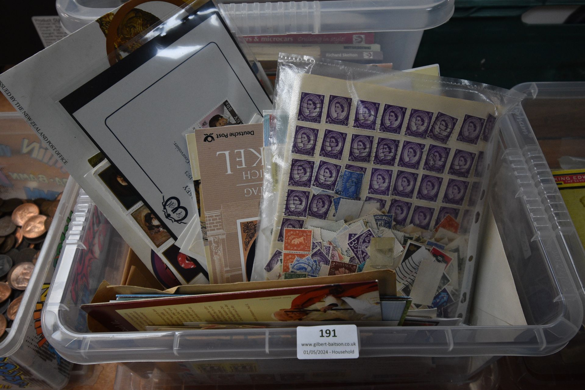 Assorted Stamps and First Day Covers