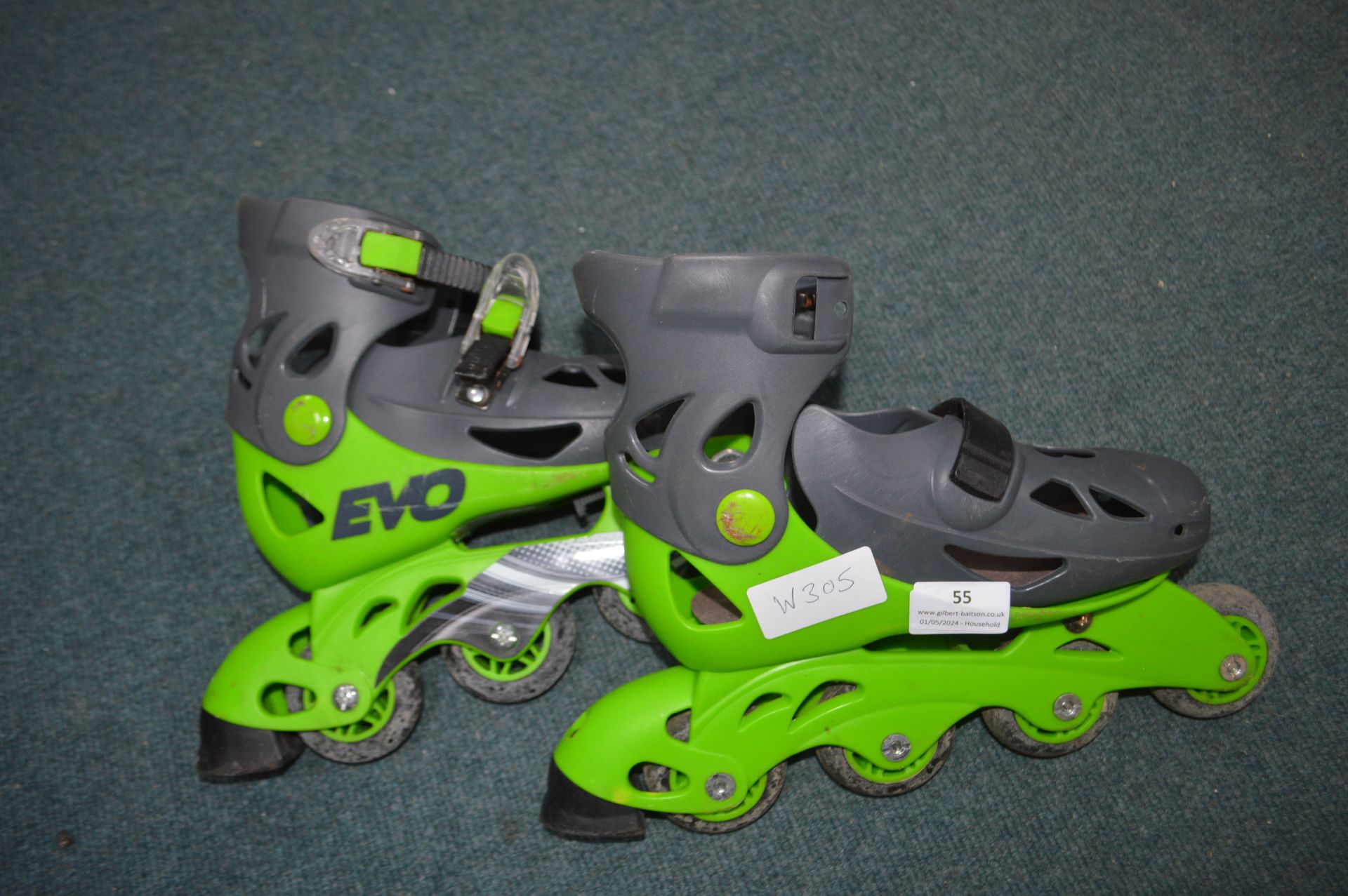 Pair of Evo Kid's Roller Boots Size: 13J