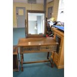 Old Charm Mirror backed Dressing Table