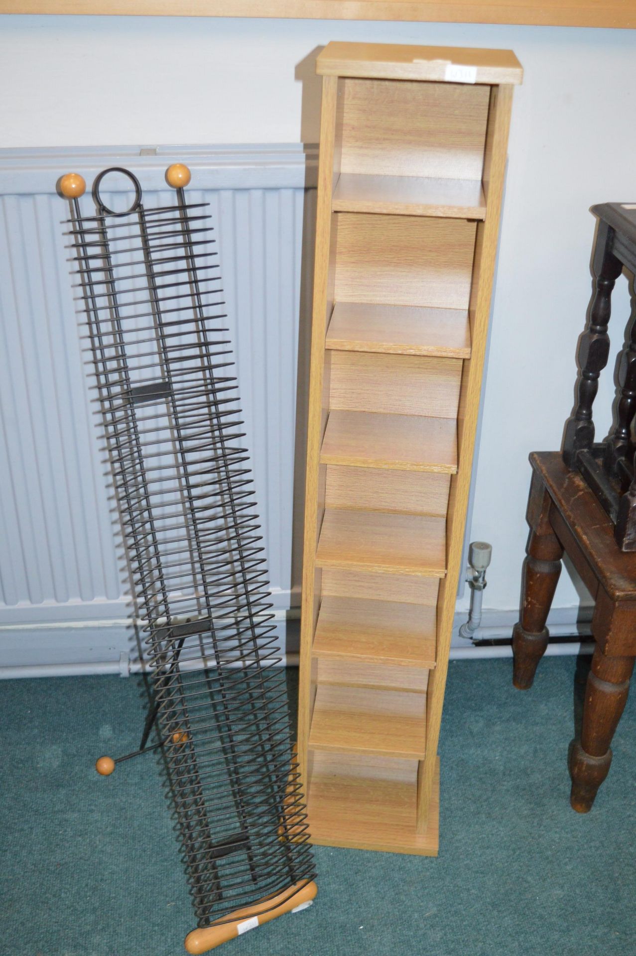 Two CD Racks