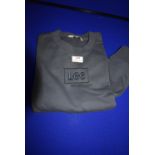 *Lee Long Sleeve Top in Grey Size: M