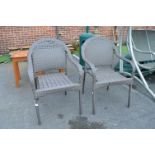 Pair of Garden Patio Chairs