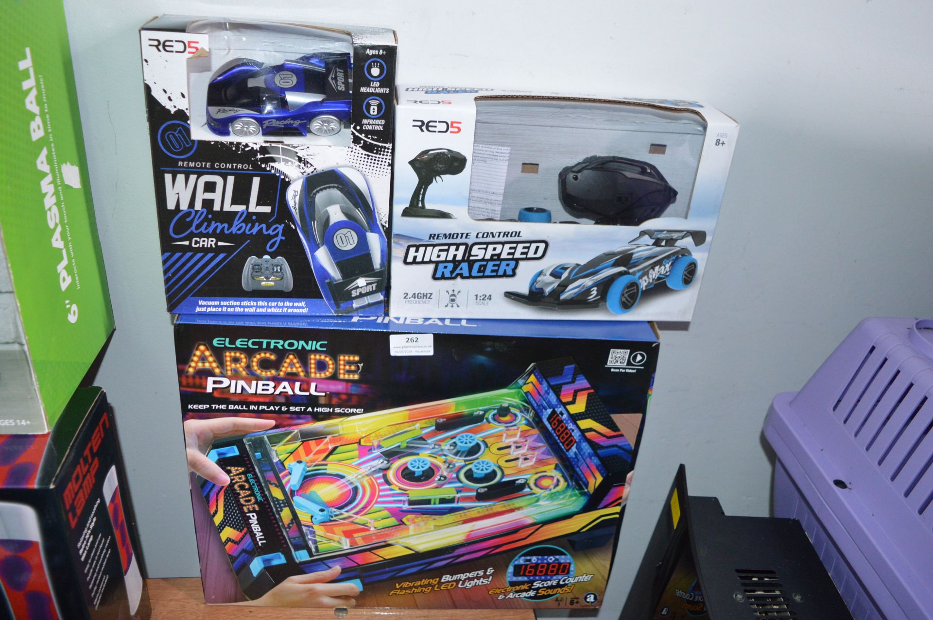 Electronic Pinball Game, and RC Cars