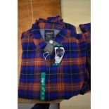 *Grayers Heritage Flannels Blue & Terracotta Check Shirt Size: XL