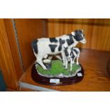 Juliano Collection Cow & Calf Figure