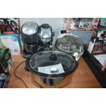 5L Slow Cooker, Coffee Machine, and a Tefal ActiFr