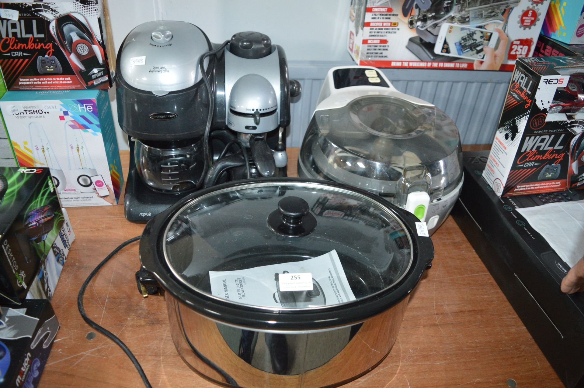 5L Slow Cooker, Coffee Machine, and a Tefal ActiFr