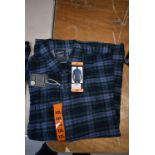 *Grayers Heritage Flannels Blue & Green Check Shirt Size: XXL