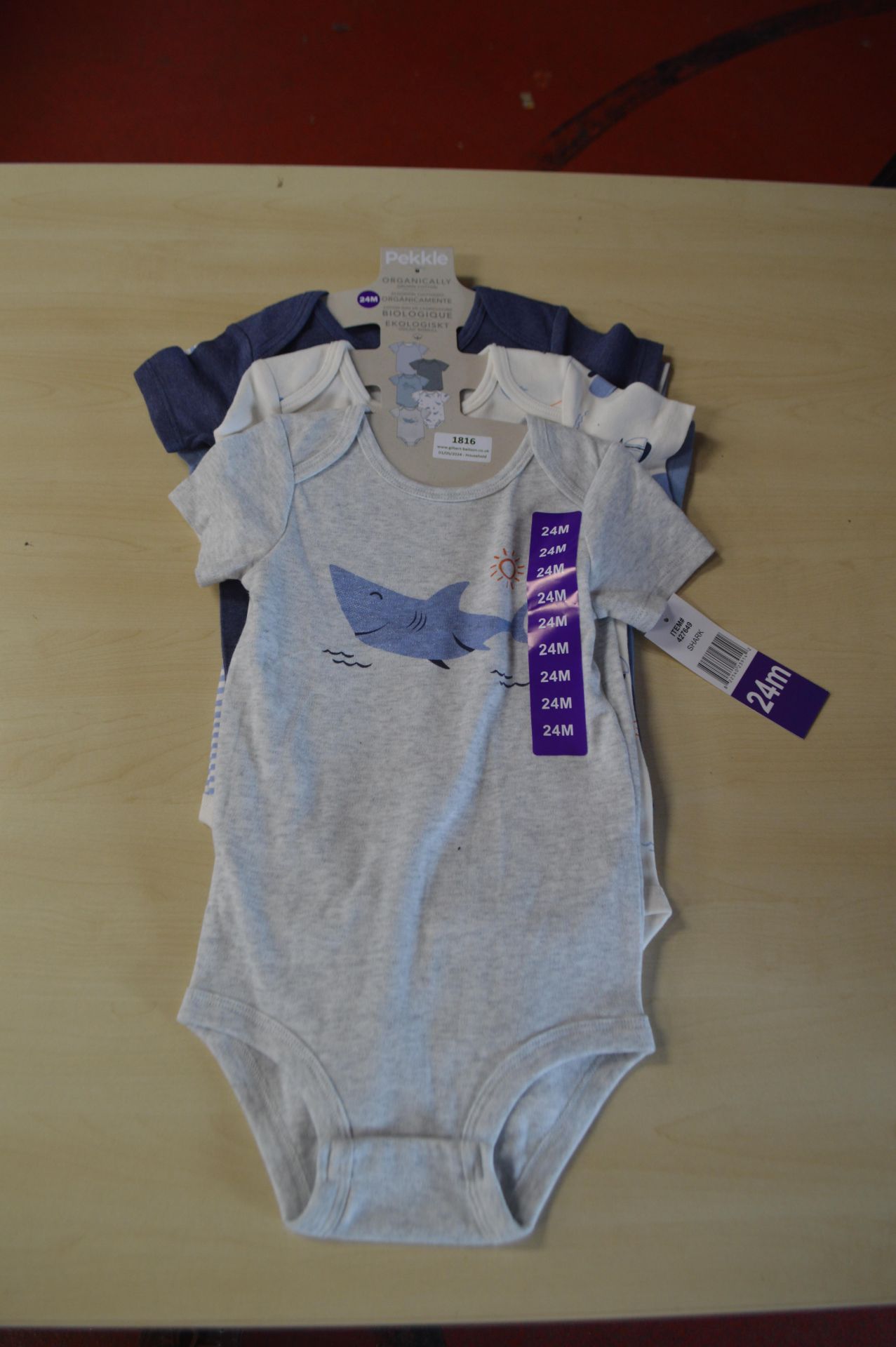 Pekkle Organic Cotton 4pc Vest Set