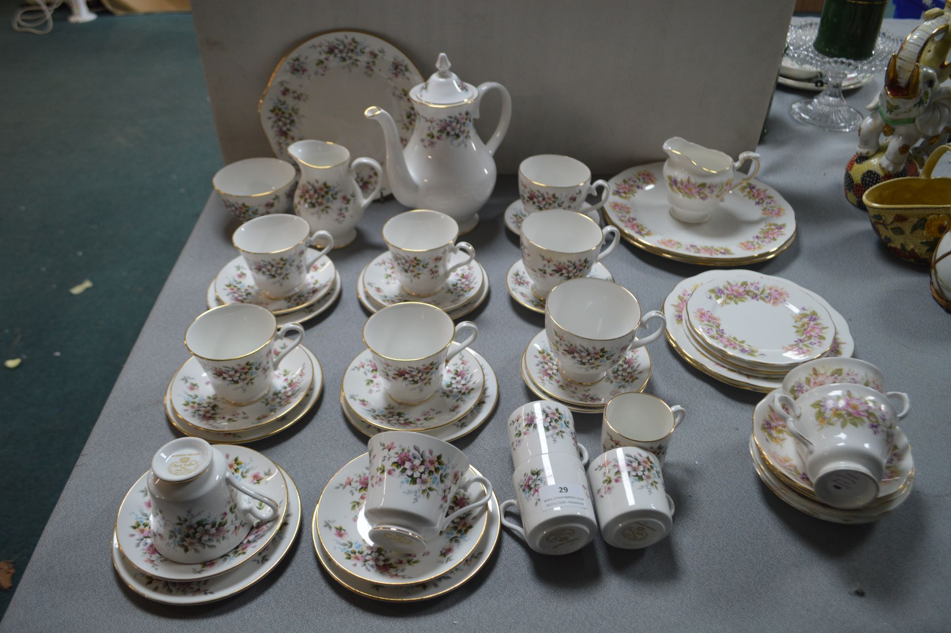 Royal Grafton Summer Melody Tea Service plus Colcl