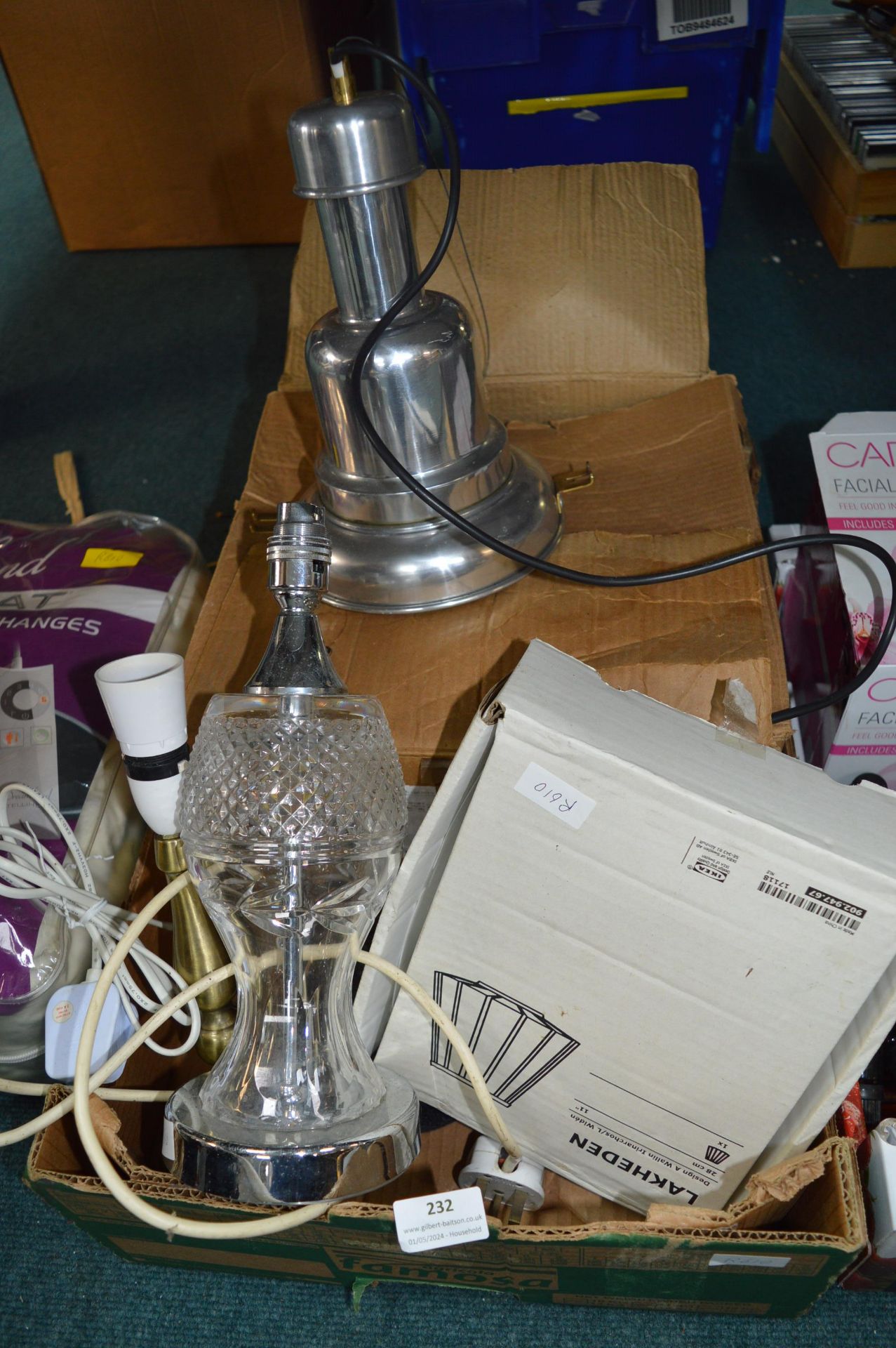 Assorted Table Lamps