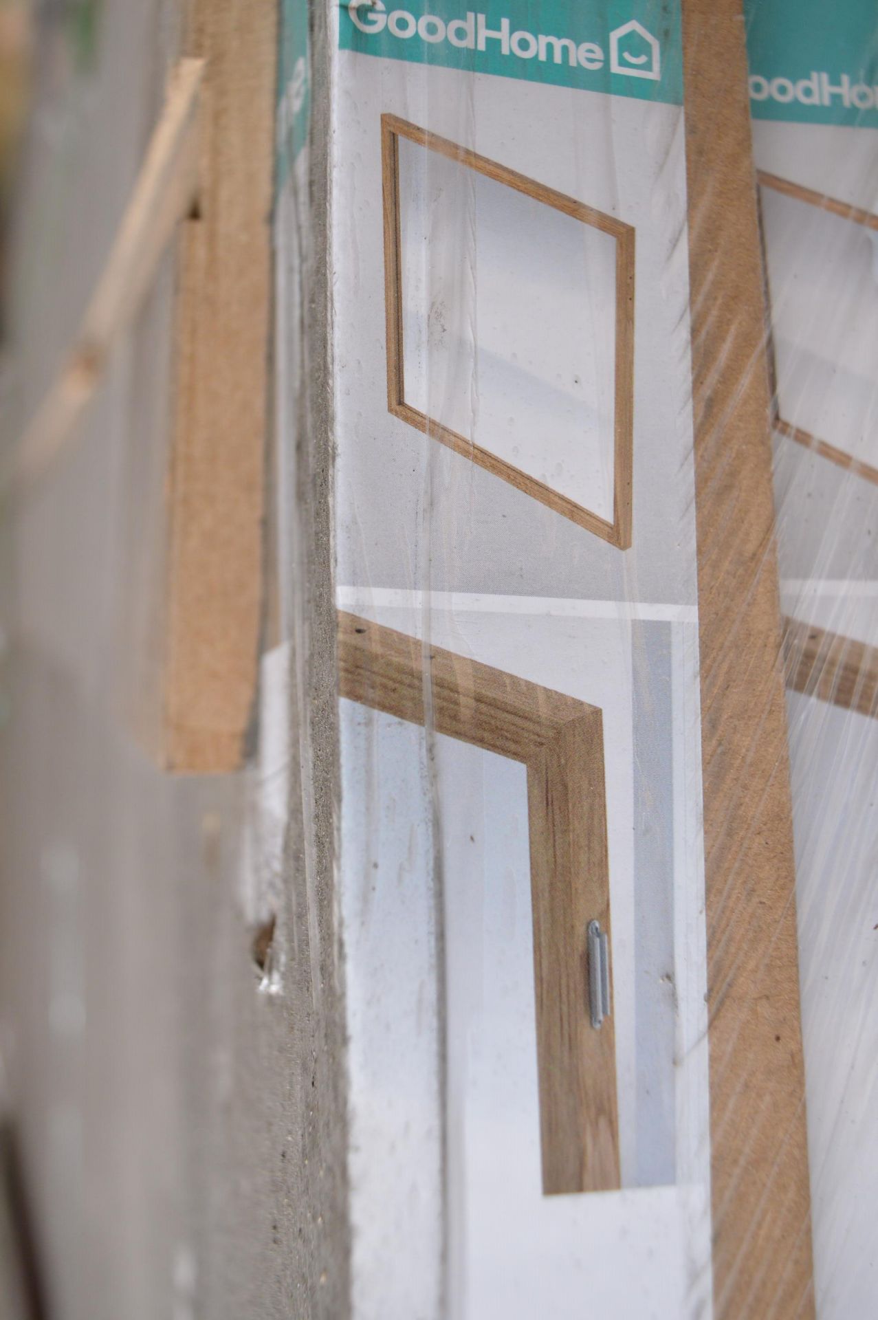 *Pallet Containing ~22 Clear Natural Oak Effect Window Panels 100x100cm - Bild 4 aus 5