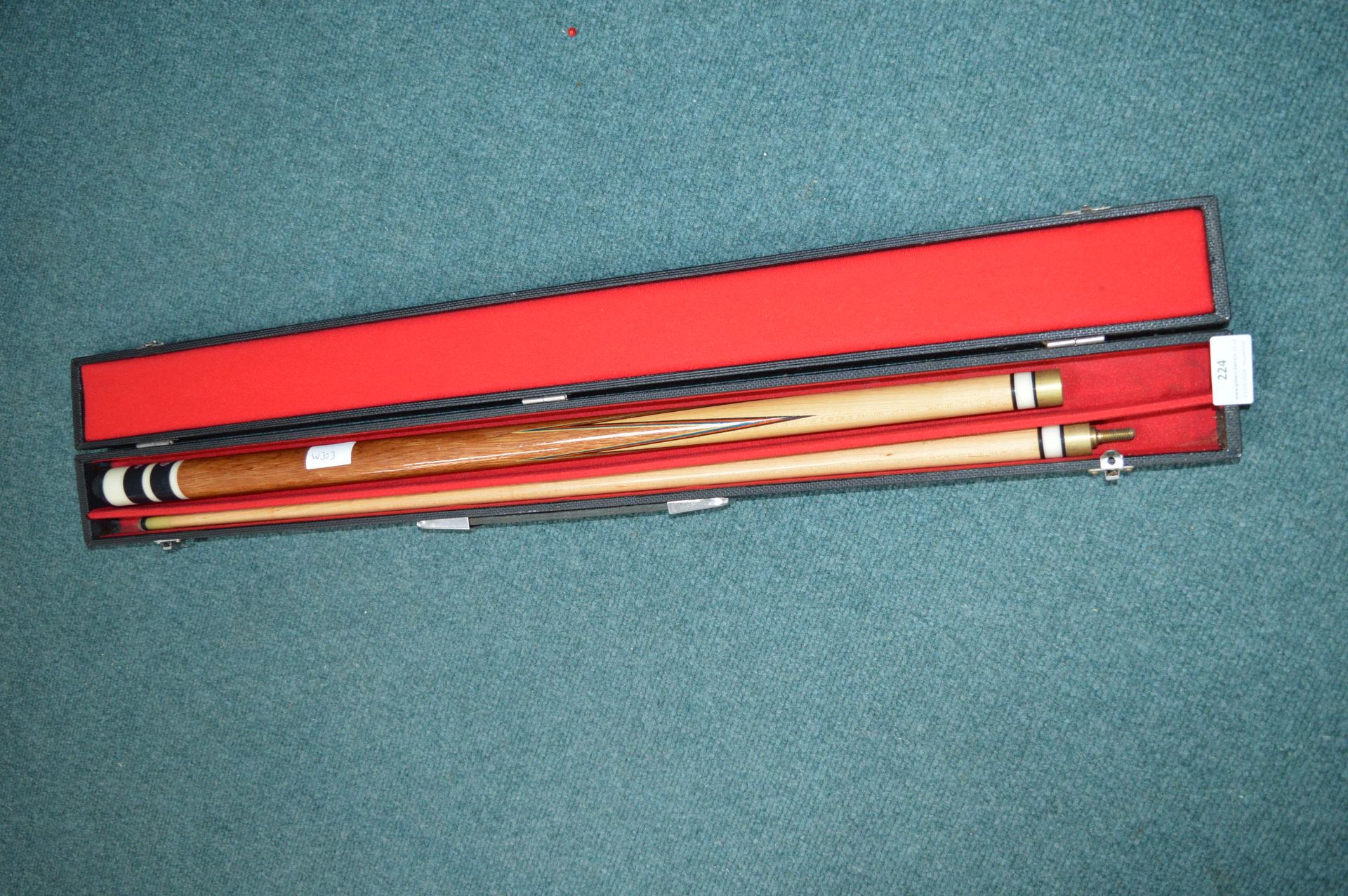 Cased Snooker Cue