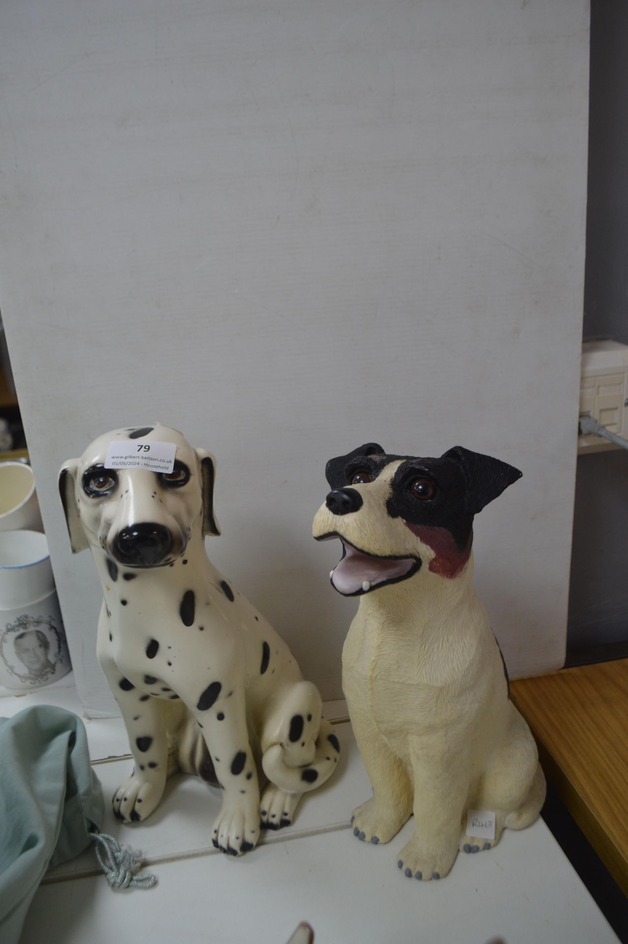 Pair of Dog Ornaments