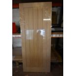 *Cottage Oak Veneer Internal Door 1981x838x43mm