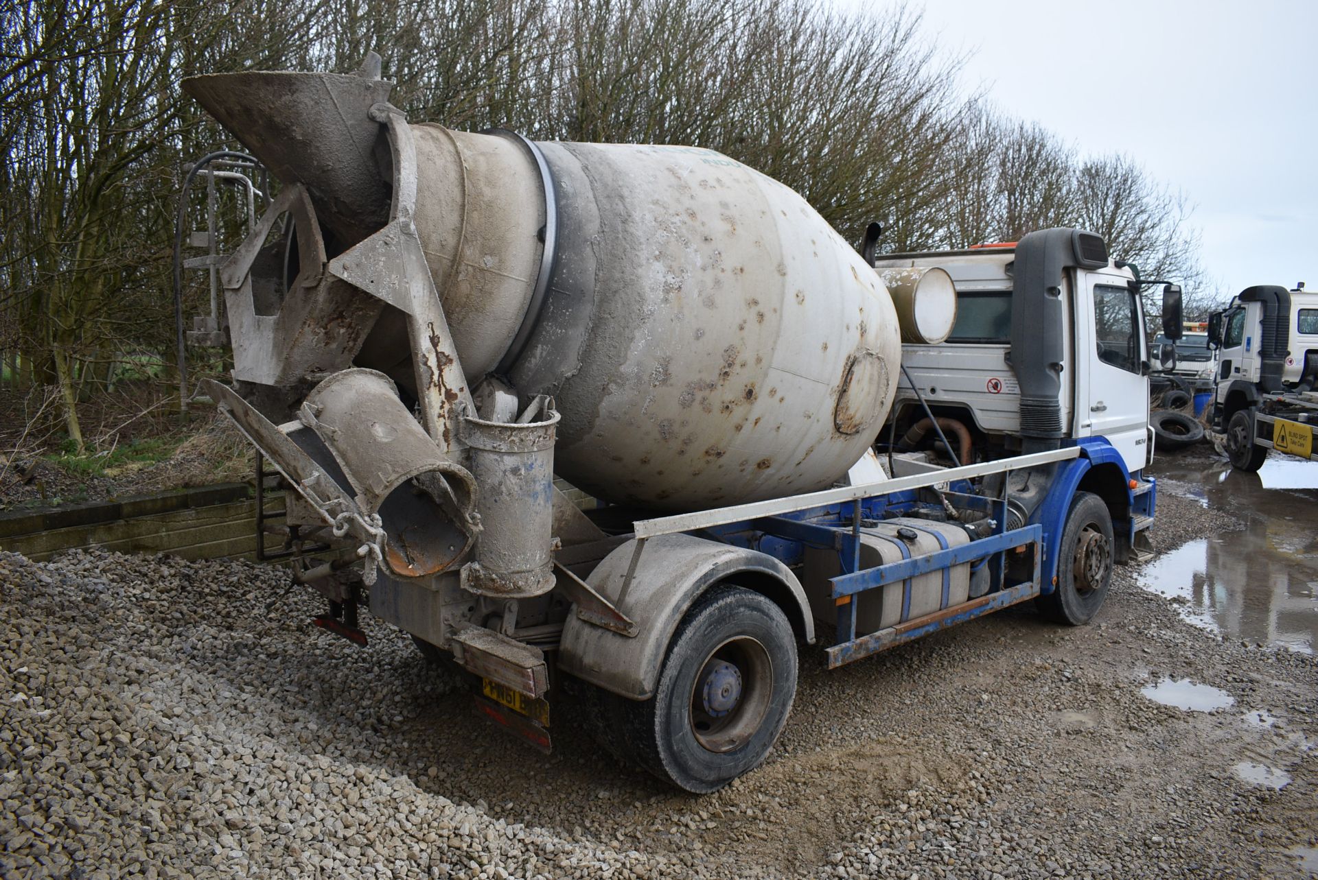 *Merecedes Axor 1824 MiniMix 4m³ Concrete Mixer, Reg: PN61 BVO, 36500km, MOT 30th November 2024 - - Image 3 of 10