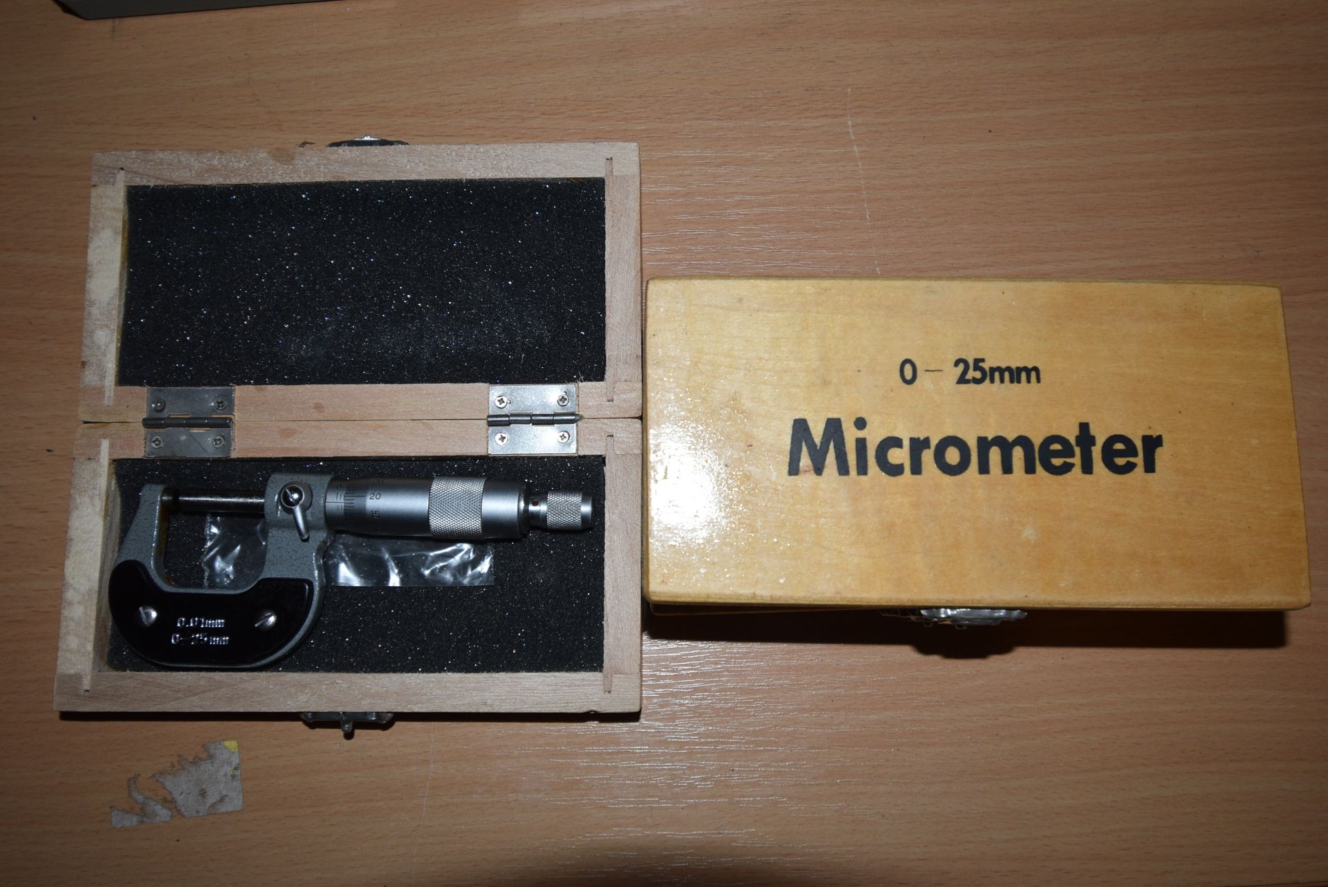 Three 0-25mm Micrometers