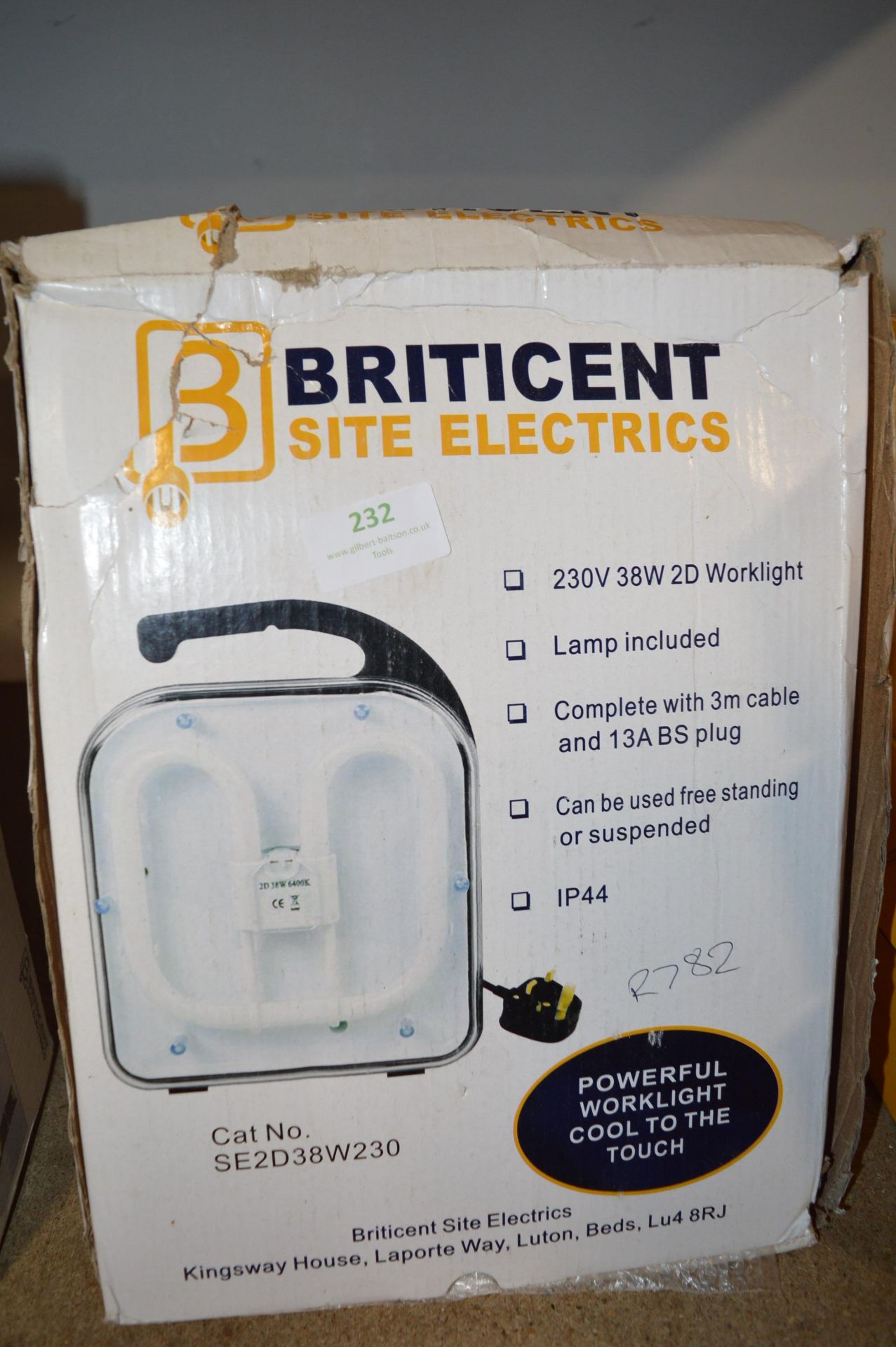 Briticent Site Electrics Work Light