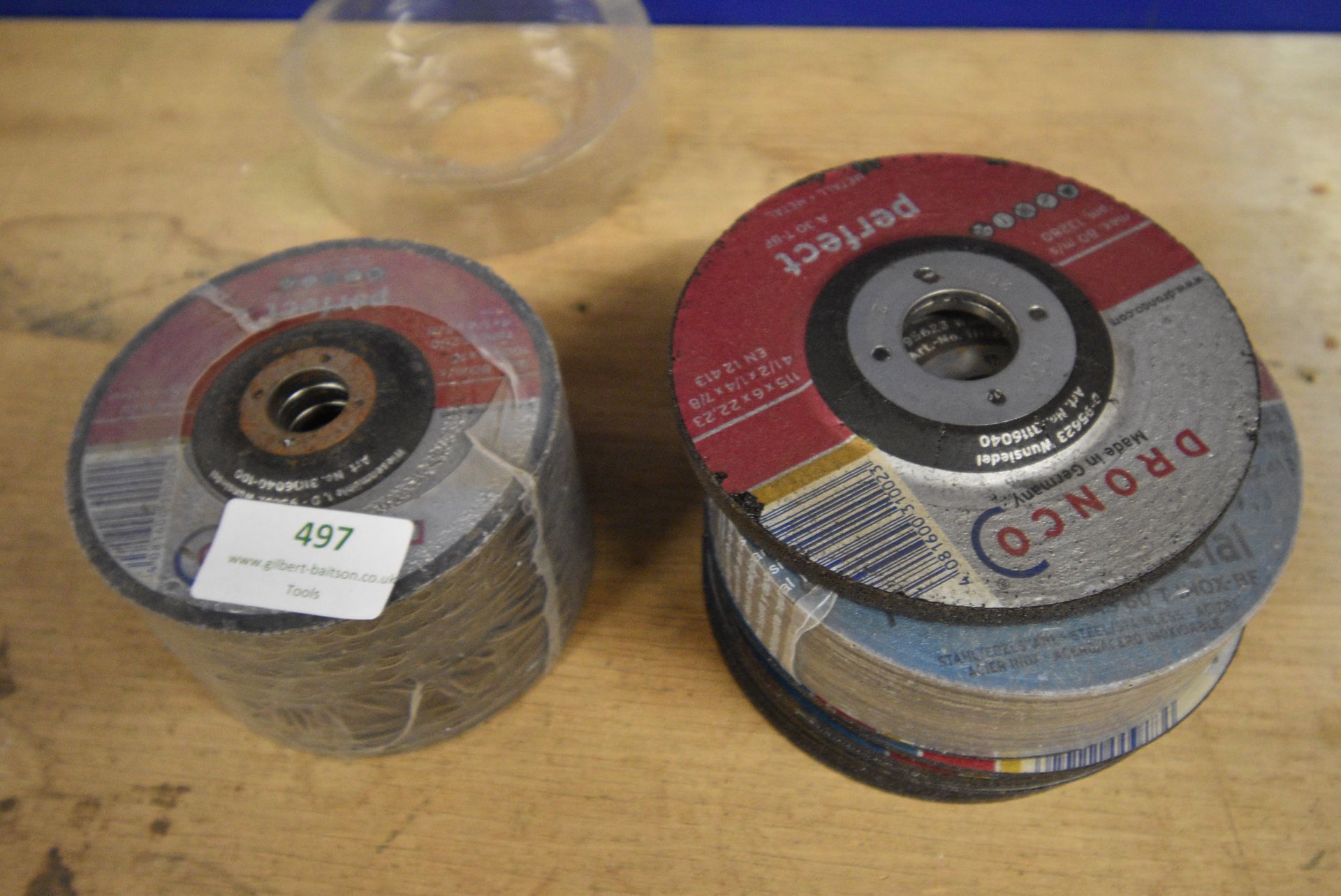 Three Assorted Packs of Cutting/Flap Discs