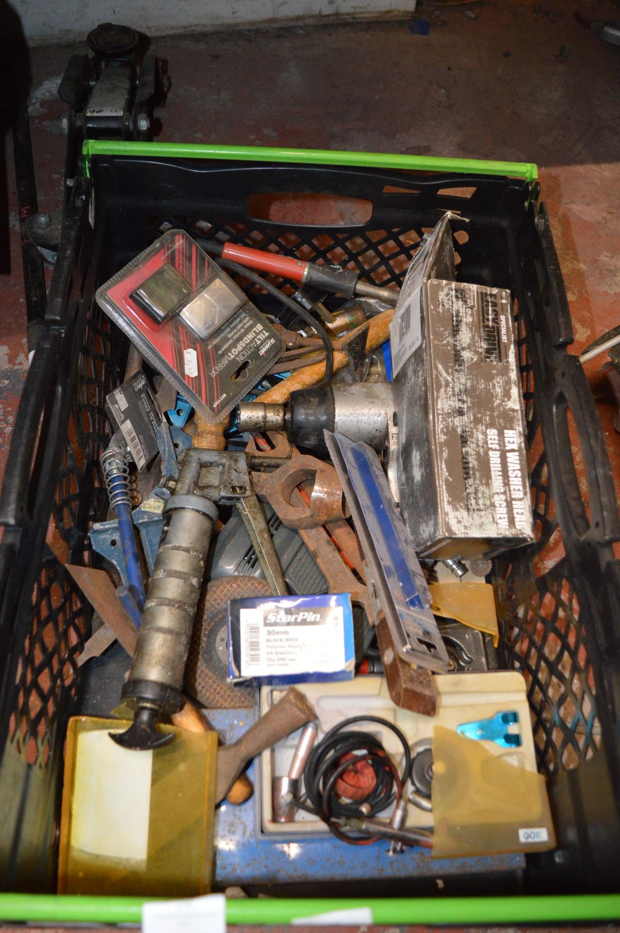 Mixed Lot of Tools Including Spirit Levels, Wrench